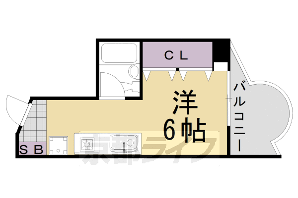 京都府京都市西京区大枝東長町 桂駅 1K マンション 賃貸物件詳細