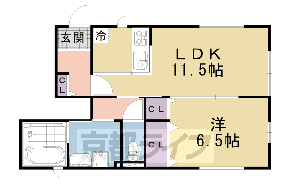 京都府京都市伏見区深草大亀谷大山町 ＪＲ藤森駅 1LDK アパート 賃貸物件詳細