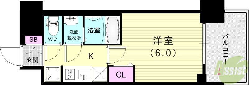 兵庫県神戸市長田区細田町２ 新長田駅 1K マンション 賃貸物件詳細