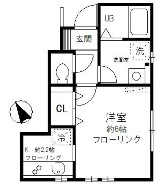 東京都杉並区永福２ 永福町駅 1K アパート 賃貸物件詳細