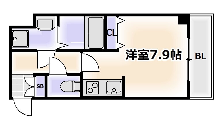 大阪府大阪市天王寺区大道３ 寺田町駅 1K マンション 賃貸物件詳細