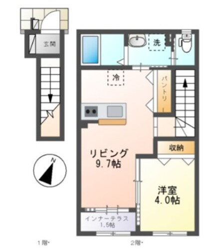 埼玉県さいたま市北区宮原町４ 宮原駅 1LDK アパート 賃貸物件詳細