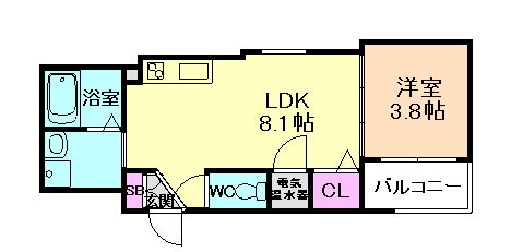 大阪府大阪市西淀川区竹島３ 加島駅 1LDK アパート 賃貸物件詳細