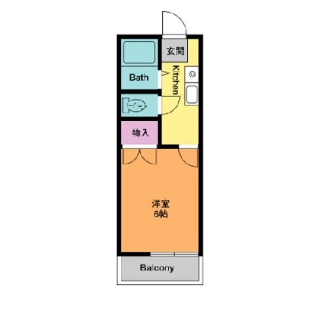 神奈川県厚木市愛名 本厚木駅 1K アパート 賃貸物件詳細