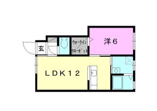 愛媛県松山市南久米町 久米駅 1LDK アパート 賃貸物件詳細