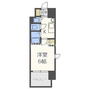 プレサンス難波元町 10階 1K 賃貸物件詳細