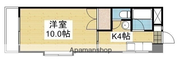 愛媛県松山市小坂１ 勝山町駅 1K マンション 賃貸物件詳細