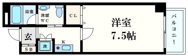 大阪府大阪市西区立売堀１ 本町駅 1K マンション 賃貸物件詳細