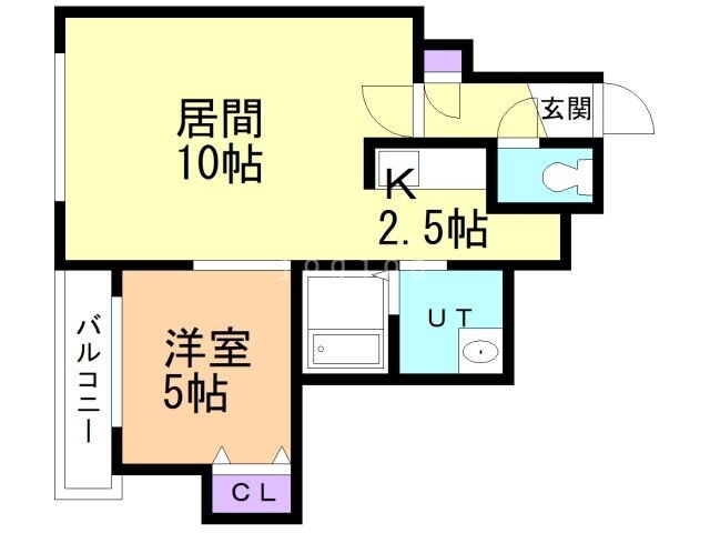 北海道札幌市中央区北二条東８ バスセンター前駅 1LDK アパート 賃貸物件詳細