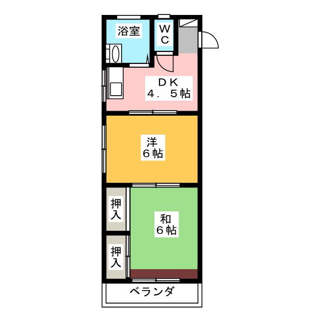 野島マンション 3階 2DK 賃貸物件詳細