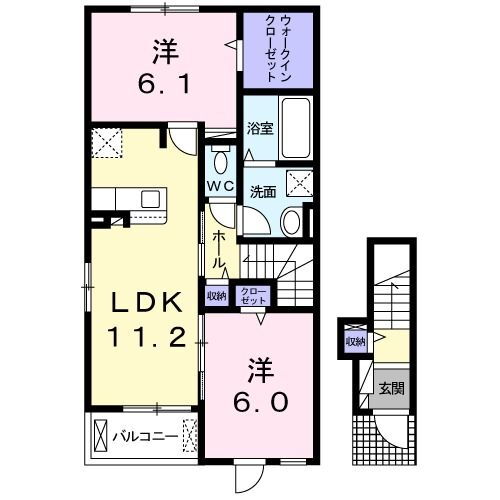 京都府木津川市山城町平尾西方儀 棚倉駅 2LDK アパート 賃貸物件詳細