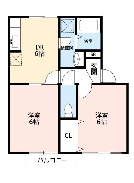 大阪府堺市北区大豆塚町２ 北花田駅 2DK アパート 賃貸物件詳細