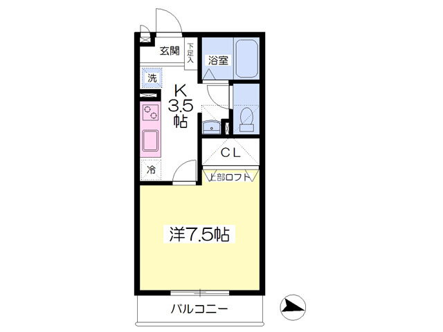 神奈川県横浜市金沢区金沢町 金沢文庫駅 1K アパート 賃貸物件詳細