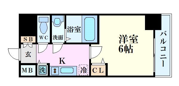 大阪府大阪市浪速区難波中１ なんば駅 1K マンション 賃貸物件詳細