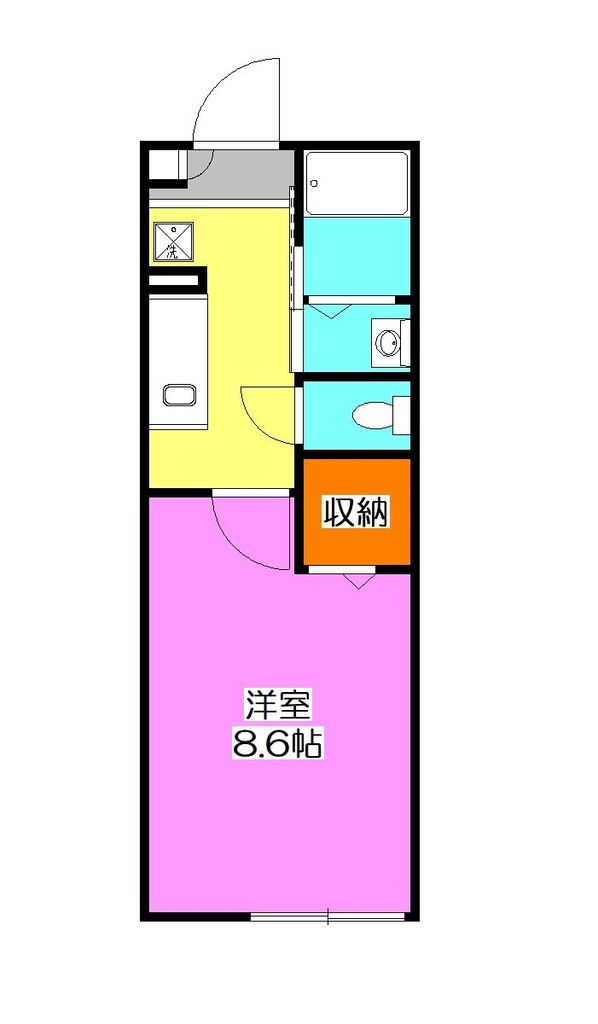 埼玉県狭山市中央１ 狭山市駅 1K アパート 賃貸物件詳細