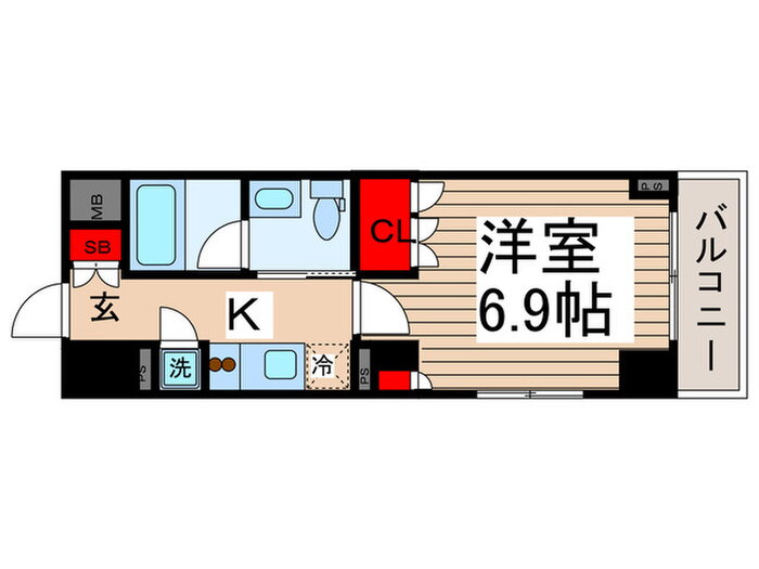 東京都江東区冬木 門前仲町駅 1K マンション 賃貸物件詳細
