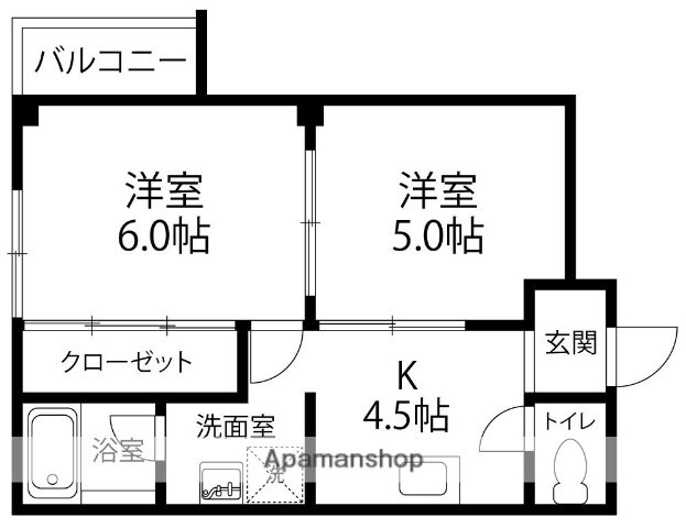 田井ハイツ 1階 2K 賃貸物件詳細