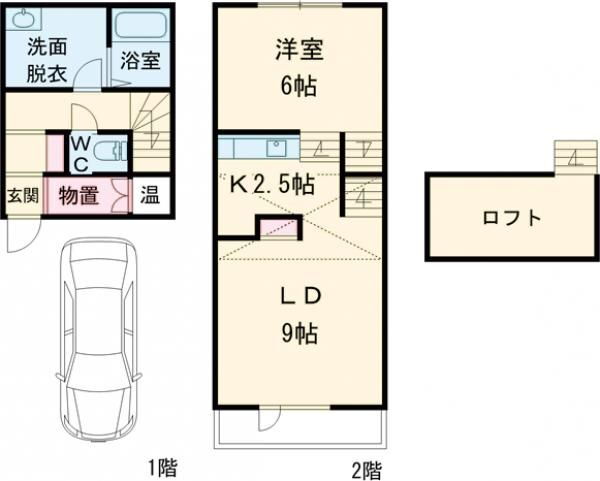 北海道旭川市一条通２４ 旭川四条駅 1LDK アパート 賃貸物件詳細
