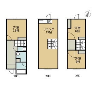 北海道札幌市東区北四十二条東１５ 栄町駅 3LDK 一戸建て 賃貸物件詳細