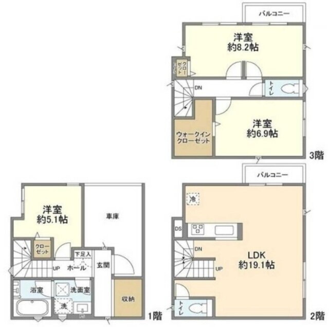 埼玉県川口市西川口６ 西川口駅 3LDK 一戸建て 賃貸物件詳細