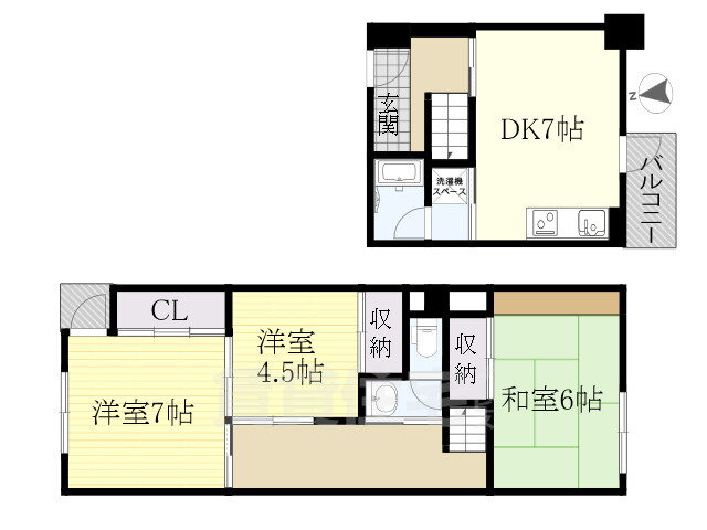 大阪府大阪市淀川区塚本１ 塚本駅 3DK マンション 賃貸物件詳細