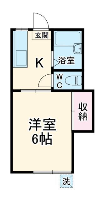 神奈川県横浜市旭区鶴ケ峰２ 鶴ケ峰駅 1K アパート 賃貸物件詳細