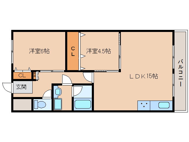 奈良県生駒市俵口町 生駒駅 2LDK マンション 賃貸物件詳細