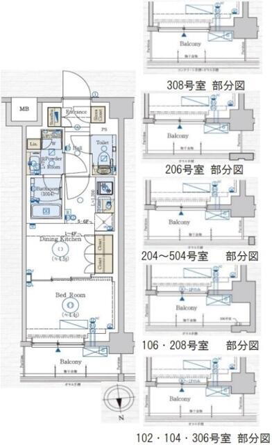 東京都北区赤羽西３ 赤羽岩淵駅 1DK マンション 賃貸物件詳細