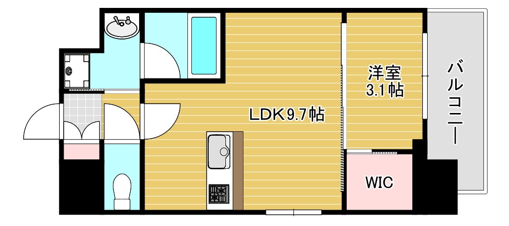 大阪府東大阪市中野南 荒本駅 1LDK マンション 賃貸物件詳細