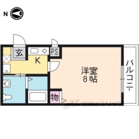 京都府京都市中京区西ノ京馬代町 円町駅 1K マンション 賃貸物件詳細