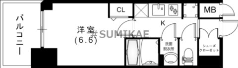 兵庫県神戸市兵庫区西出町２ 神戸駅 1K マンション 賃貸物件詳細