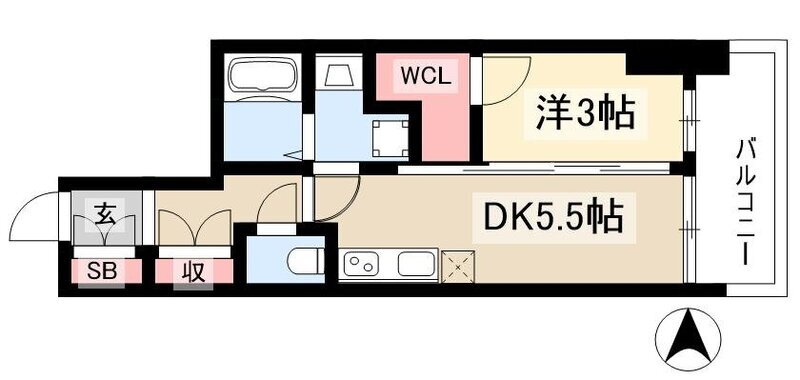 愛知県名古屋市中川区福住町 ささしまライブ駅 1DK マンション 賃貸物件詳細