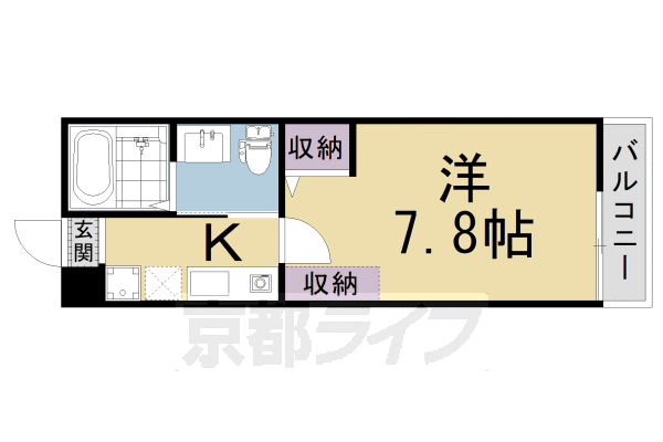 京都府京都市下京区堀詰町 京都駅 1K マンション 賃貸物件詳細