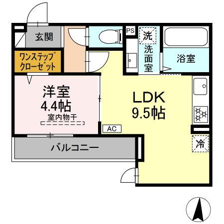 神奈川県川崎市中原区木月大町 元住吉駅 1LDK アパート 賃貸物件詳細