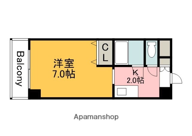 広島県広島市西区打越町 横川駅 1K マンション 賃貸物件詳細
