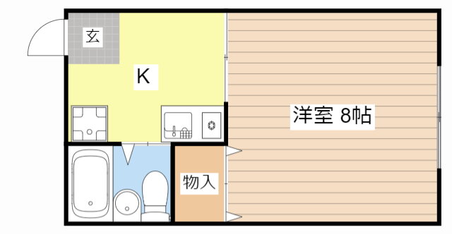 滋賀県長浜市南高田町 長浜駅 1K アパート 賃貸物件詳細