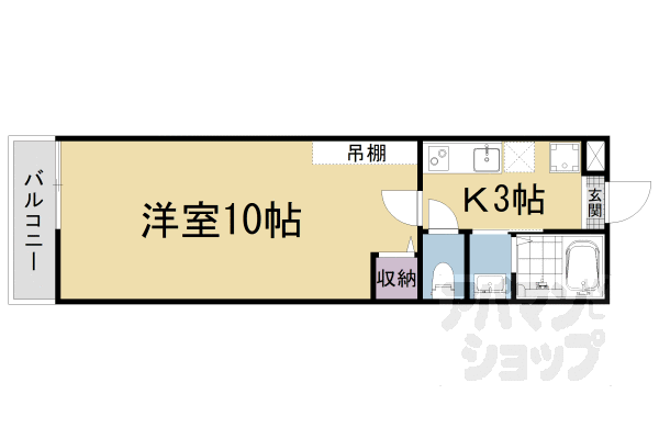 滋賀県大津市中央４ 島ノ関駅 1K マンション 賃貸物件詳細