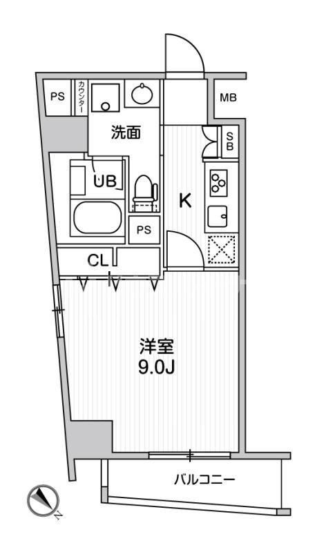 東京都豊島区長崎５ 東長崎駅 1K マンション 賃貸物件詳細