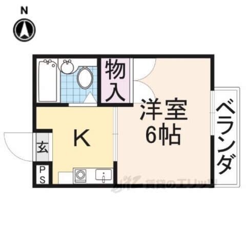 大阪府寝屋川市中木田町 寝屋川市駅 1K アパート 賃貸物件詳細