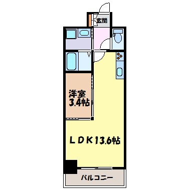 Ｄ＆Ｄｅｓｉｇｎ　レジデンス鶴舞 2階 1LDK 賃貸物件詳細