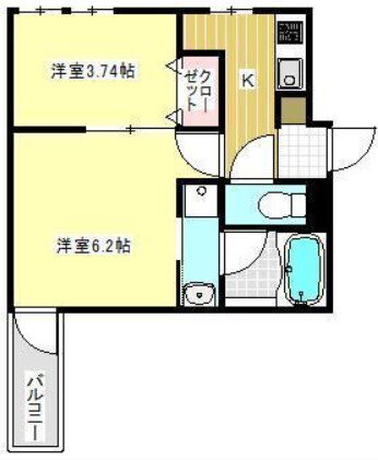 Ｃｈｅｒｉｍ（シェリム）試験場前ＩＩ 1階 1DK 賃貸物件詳細