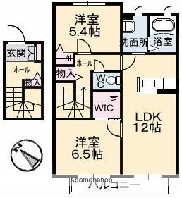 広島県東広島市西条土与丸４ 西条駅 2LDK アパート 賃貸物件詳細