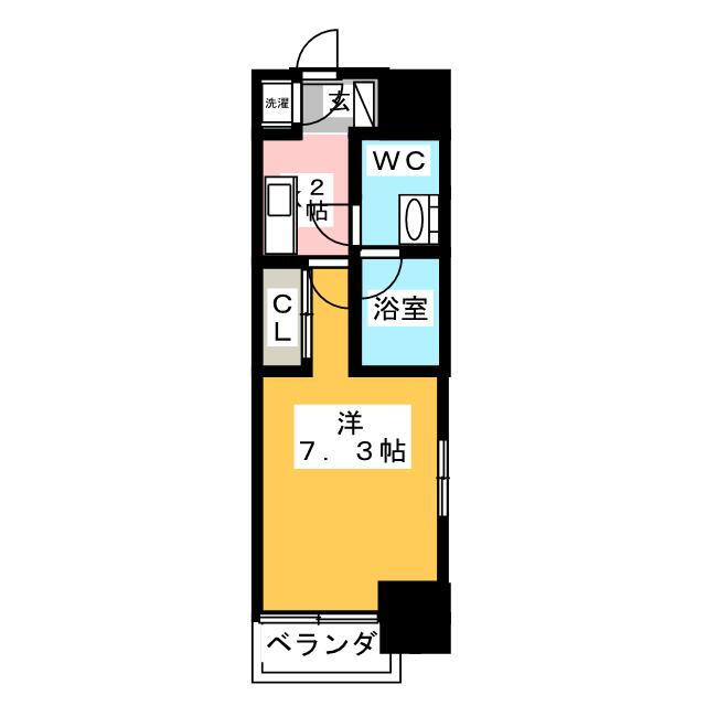 愛知県名古屋市東区泉１ 久屋大通駅 1K マンション 賃貸物件詳細