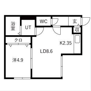 北海道札幌市豊平区月寒東二条１１ 福住駅 1LDK マンション 賃貸物件詳細
