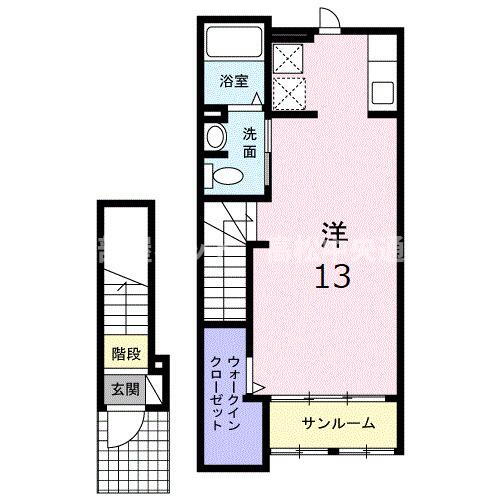 香川県高松市福岡町３ 沖松島駅 ワンルーム アパート 賃貸物件詳細