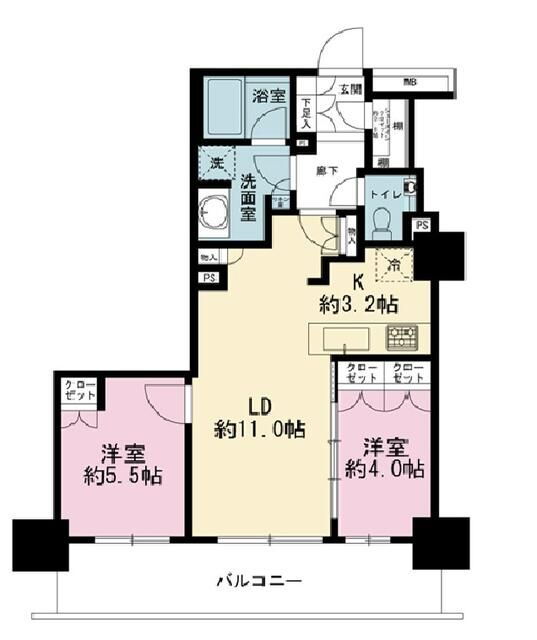 東京都品川区東品川４ 品川シーサイド駅 2LDK マンション 賃貸物件詳細