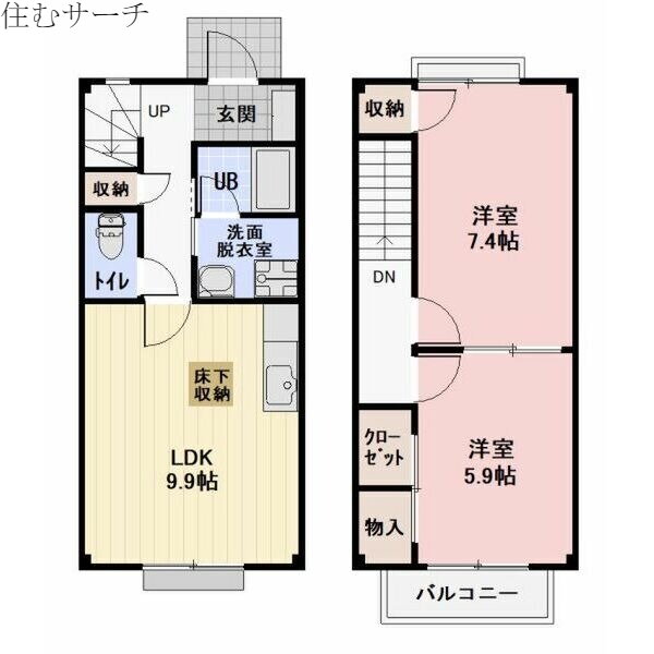 三重県四日市市川島町 伊勢川島駅 2LDK 一戸建て 賃貸物件詳細