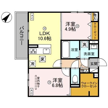 兵庫県神戸市須磨区東町４ 東須磨駅 2LDK アパート 賃貸物件詳細
