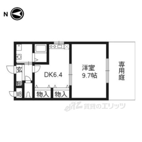 京都府京都市西京区上桂前田町 上桂駅 1DK アパート 賃貸物件詳細