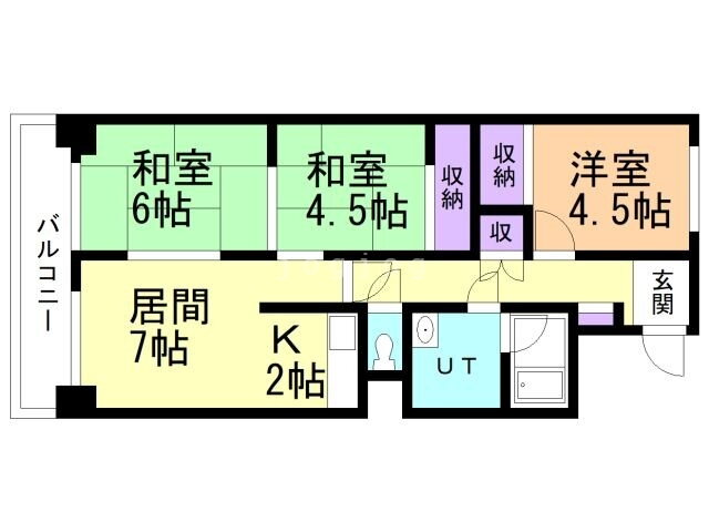 メゾン実のり 2階 3LDK 賃貸物件詳細